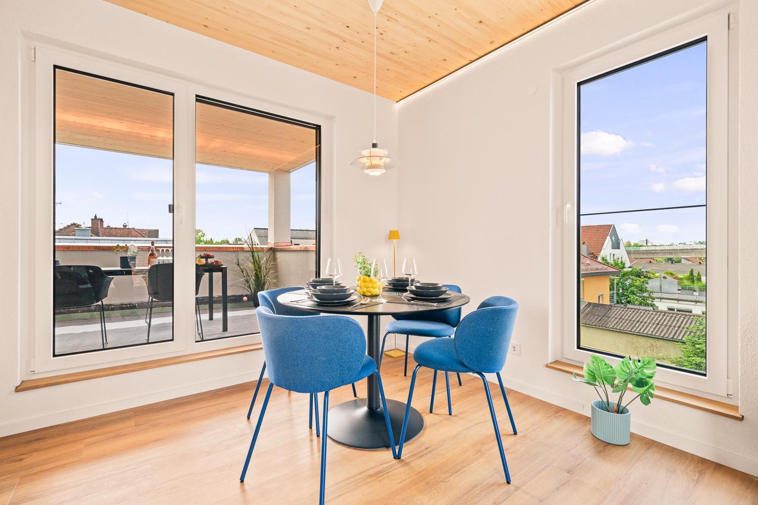 Penthouse Mit Traumhafter Terrasse Klimatisiert Apartment FDH Exterior photo