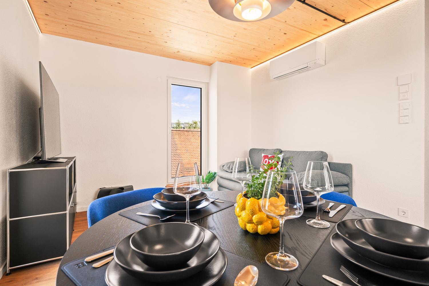 Penthouse Mit Traumhafter Terrasse Klimatisiert Apartment FDH Exterior photo